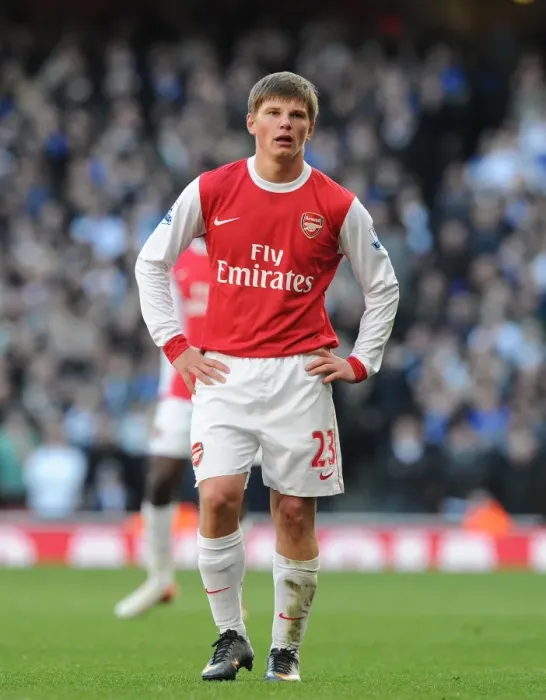 Framed Print : Andrey Arshavin (Arsenal). Arsenal 1: 1 Leeds United, FA Cup 3rd Round, Emirates Stadium