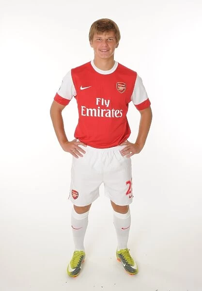 Andrey Arshavin (Arsenal). Arsenal 1st Team Photocall and Membersday. Emirates Stadium