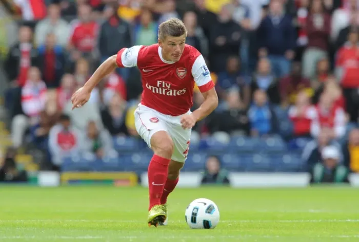 Framed Print : Andrey Arshavin (Arsenal). Blackburn Rovers 1: 2 Arsenal, Barcalys Premier League