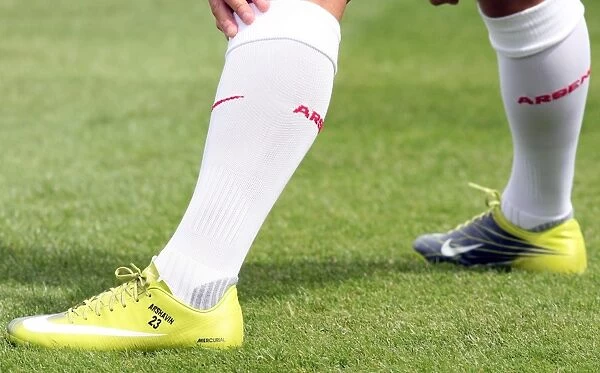 Andrey Arshavin (Arsenal) boots. Barnet 0: 4 Arsenal. Pre Season Friendly