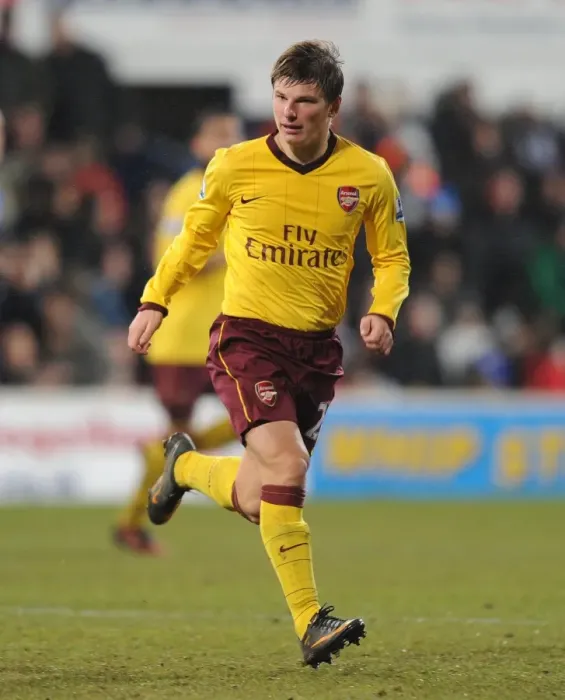 Framed Print : Andrey Arshavin (Arsenal). Ipswich Town 1: 0 Arsenal, Carling Cup Semi Final 1st Leg