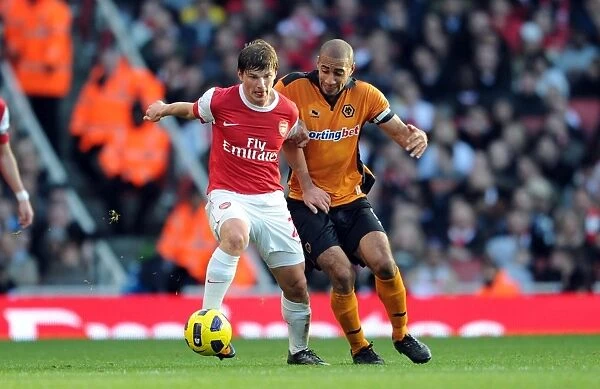 Andrey Arshavin (Arsenal) Karl Henry (Wolves). Arsenal 2: 0 Wolverhampton Wanderers