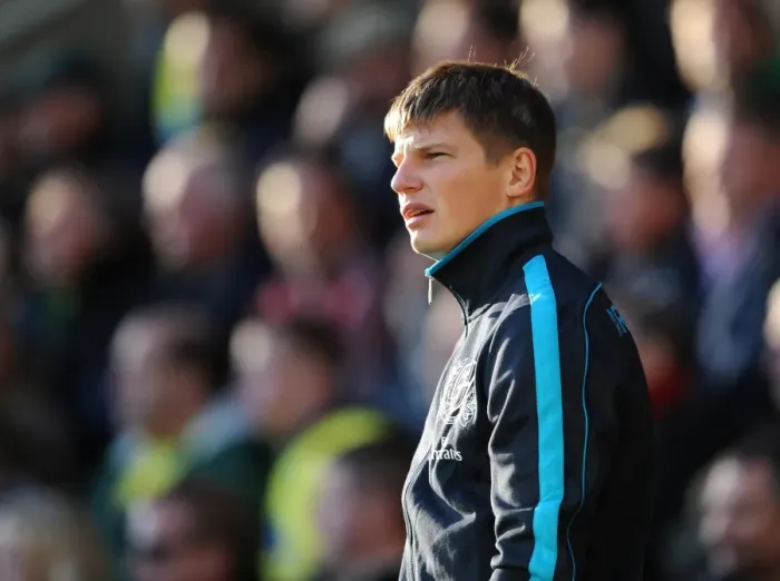 Framed Print : Andrey Arshavin (Arsenal). Norwcih City v Arsenal. Barclays Premier League