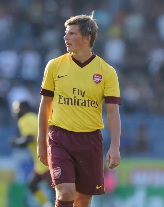 Framed Print : Andrey Arshavin (Arsenal). Sturm Graz 0: 4 Arsenal, Graz, Austria, 21  /  7  /  2010