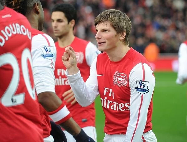 Andrey Arshavin: Arsenal's Pre-New Year Focus at Emirates Stadium (Arsenal v Queens Park Rangers, 2011-12)