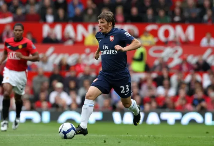Framed Print : Andrey Arshavin vs Manchester United: 2-1 Barclays Premier League Battle at Old Trafford