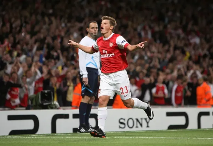 Framed Print : Andrey Arshavin's Brilliant Brace: Arsenal Crushes SC Braga 6-0 in Champions League Framed Print : Andrey Arshavin's Brilliant Brace: Arsenal Crushes SC Braga 6-0 in Champions League