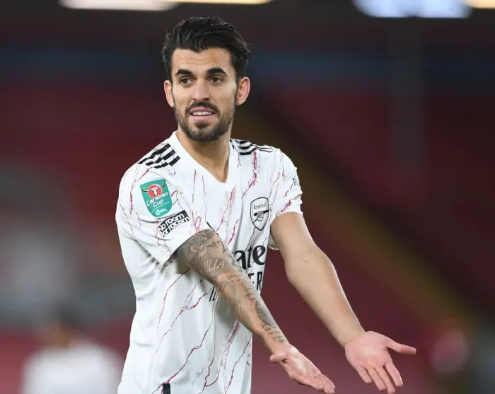 Framed Print : Empty Anfield Showdown: Dani Ceballos Faces Liverpool in Carabao Cup Amidst Pandemic Framed Print : Empty Anfield Showdown: Dani Ceballos Faces Liverpool in Carabao Cup Amidst Pandemic