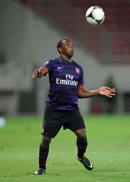 Anthony Jeffrey of Arsenal in Action against Olympiacos in the NextGen Series, Piraeus, Greece (September 2012)
