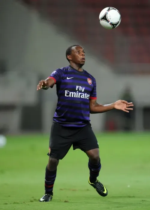 Framed Print : Anthony Jeffrey of Arsenal in Action against Olympiacos in the NextGen Series, Piraeus, Greece (September 2012)