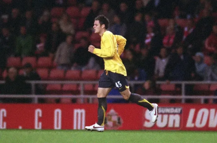 Framed Print : Anthony Stokes (Arsenal). Sunderland 0: 3 Arsenal. Carling League Cup, Round 3