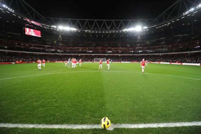 Framed Print : Arsenal 1:0 Stoke City at Emirates Stadium, Barclays Premier League