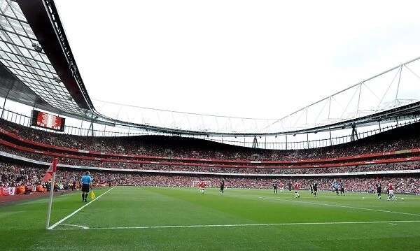 Arsenal 1:2 Aston Villa - Defiant Villa Stun Arsenal at Emirages Stadium, Barclays Premier League