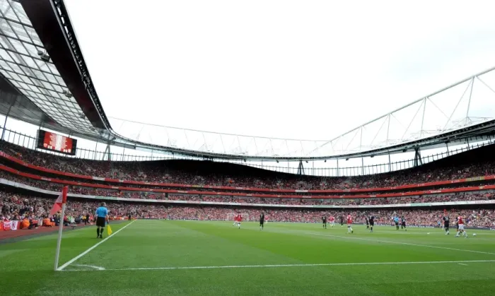 Framed Print : Arsenal 1:2 Aston Villa - Defiant Villa Stun Arsenal at Emirages Stadium, Barclays Premier League