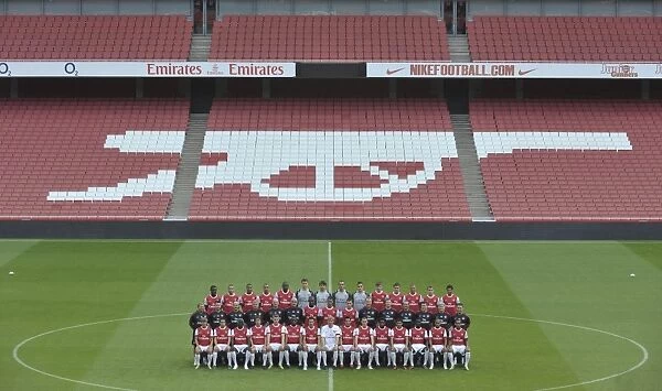 Arsenal 1st Team Squad 2010-11: Photocall and Members Day at Emirates Stadium