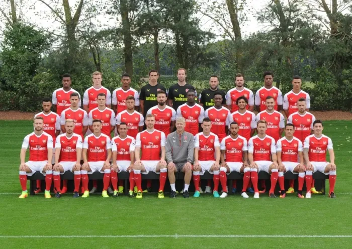 Framed Print : Arsenal 1st Team Squad 2016-17: The Complete Lineup at London Colney Framed Print : Arsenal 1st Team Squad 2016-17: The Complete Lineup at London Colney