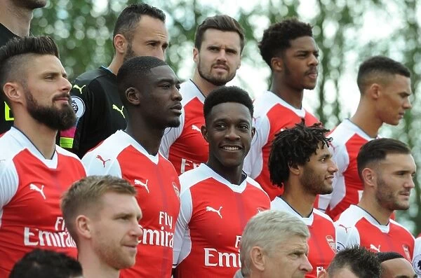 Arsenal 1st Team Squad: Portrait of Danny Welbeck, 2016-17
