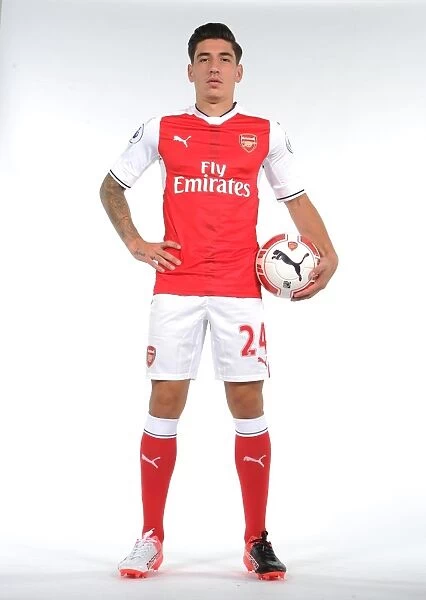 Arsenal 2016-17 First Team: Hector Bellerin at Team Photoshoot