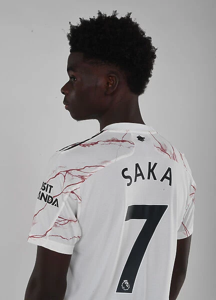 Arsenal 2020-21 First Team: Bukayo Saka at Training Session