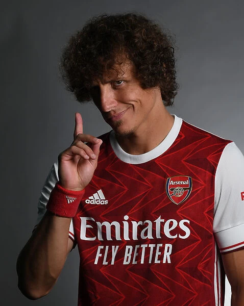 Arsenal 2020-21 First Team: David Luiz at Media Photocall