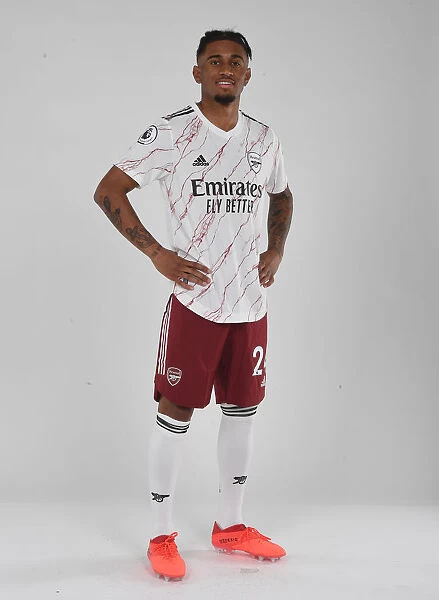 Arsenal 2020-21 First Team Photo Call: Reiss Nelson at London Colney