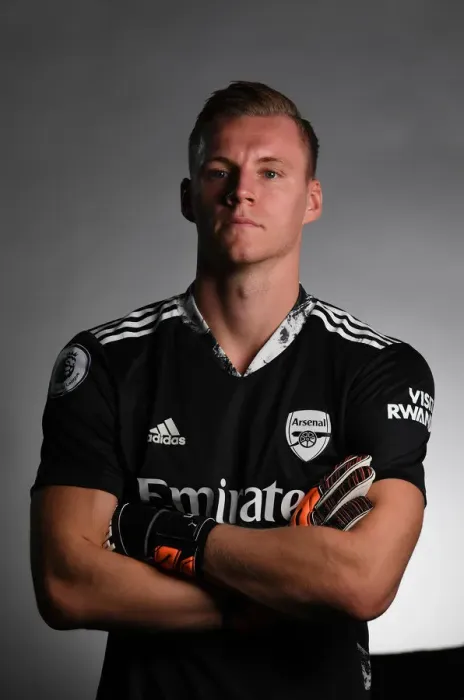Framed Print : Arsenal 2020-21 First Team Photocall: Bernd Leno