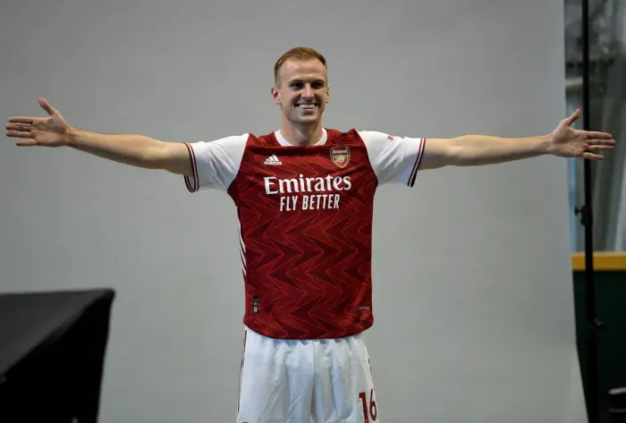 Framed Print : Arsenal 2020-21 First Team Photocall: Rob Holding Framed Print : Arsenal 2020-21 First Team Photocall: Rob Holding