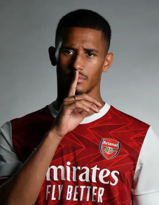 Framed Print : Arsenal 2020-21 First Team: William Saliba's Official Presentation Framed Print : Arsenal 2020-21 First Team: William Saliba's Official Presentation