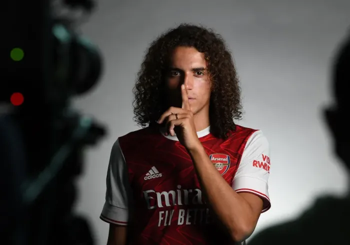 Framed Print : Arsenal 2020-21: Matteo Guendouzi at First Team Photocall Framed Print : Arsenal 2020-21: Matteo Guendouzi at First Team Photocall