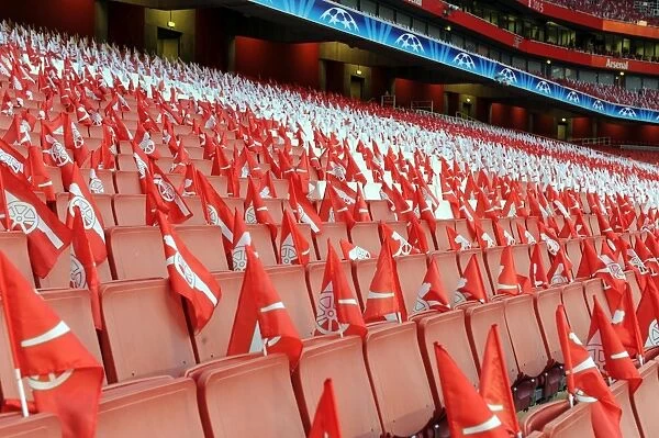 Arsenal 2:1 Barcelona - Emirates Stadium, UEFA Champions League: Fans Tribute