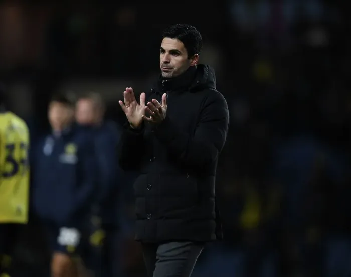 Framed Print : Arsenal Advance in FA Cup: Mikel Arteta Celebrates Victory over Oxford United Framed Print : Arsenal Advance in FA Cup: Mikel Arteta Celebrates Victory over Oxford United