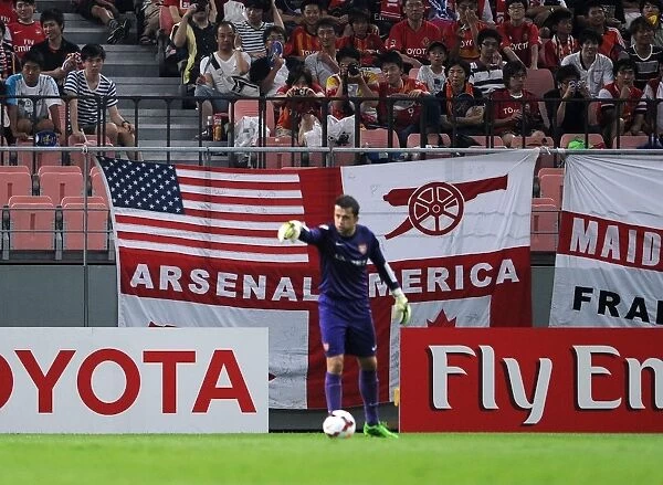 Arsenal America banner. Nagoya Grampus 1:3 Arsenal. Pre Season Friendly. Arsenal