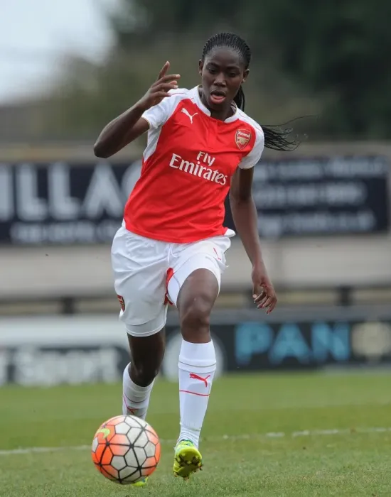 Framed Print : Arsenal and Asisat Oshoala Edge Past Notts County in FA Cup Quarterfinal Thriller Framed Print : Arsenal and Asisat Oshoala Edge Past Notts County in FA Cup Quarterfinal Thriller