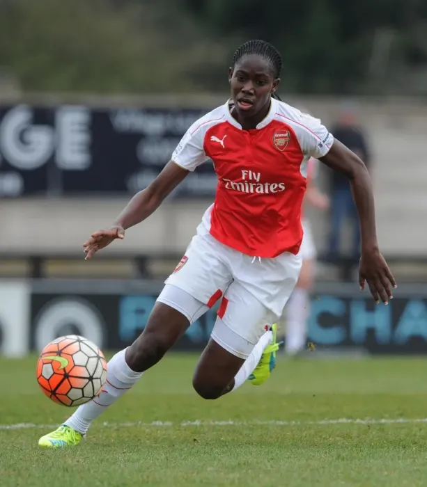 Framed Print : Arsenal and Asisat Oshoala Overcome Notts County Ladies in FA Cup Quarterfinals Thriller Framed Print : Arsenal and Asisat Oshoala Overcome Notts County Ladies in FA Cup Quarterfinals Thriller