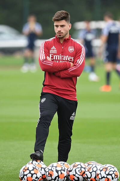 Arsenal Assistant Coach Miguel Molina Ahead of Arsenal v Millwall Pre-Season Friendly