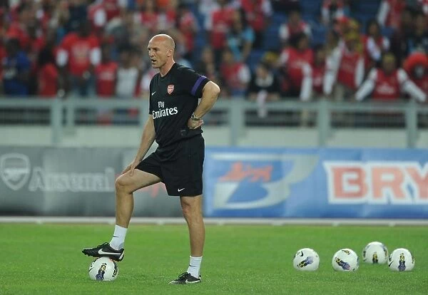 Arsenal Assistant Manager Steve Bould Before Malaysia XI Friendly, 2012