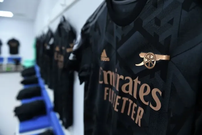 Framed Print : Arsenal Away Locker Room at Brighton & Hove Albion's American Express Community Stadium