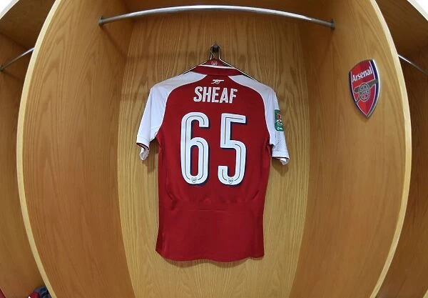 Arsenal: Ben Sheaf's Changing Room Moment before Arsenal vs Norwich City (Carabao Cup 2017-18)