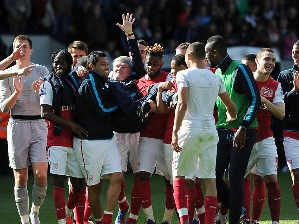 Arsenal Bid Emotional Farewell to Pat Rice: A Bittersweet End to the 2011-12 Season (West Bromwich Albion vs Arsenal)