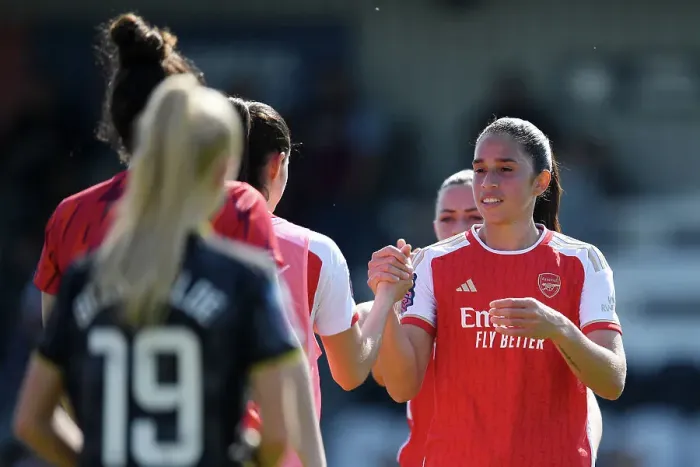 Framed Print : Arsenal Bid Emotional Farewell to Rafaelle: Last Match in Women's Super League Framed Print : Arsenal Bid Emotional Farewell to Rafaelle: Last Match in Women's Super League