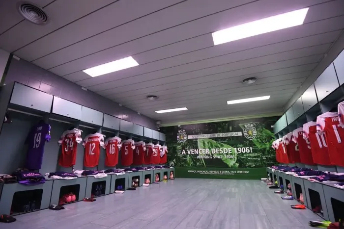 Framed Print : Arsenal in the Calm Before the Storm: The Changing Room Ahead of Sporting CP Clash (UEFA Europa League 2018-19) Framed Print : Arsenal in the Calm Before the Storm: The Changing Room Ahead of Sporting CP Clash (UEFA Europa League 2018-19)