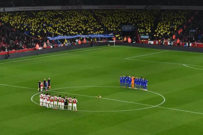 Framed Print : Arsenal and Cardiff Honor Emiliano Sala: Premier League Clash at Emirates Stadium Framed Print : Arsenal and Cardiff Honor Emiliano Sala: Premier League Clash at Emirates Stadium