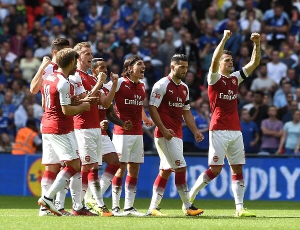 Arsenal Celebrate Dramatic FA Community Shield Win Over Chelsea