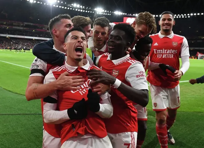 Framed Print : Arsenal Celebrate Martinelli's Goal: Arsenal FC vs West Ham United, Premier League 2022-23 Framed Print : Arsenal Celebrate Martinelli's Goal: Arsenal FC vs West Ham United, Premier League 2022-23