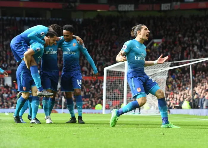Framed Print : Arsenal Celebrate Mkhitaryan's Goal: Bellerin, Aubameyang, Iwobi, Xhaka Framed Print : Arsenal Celebrate Mkhitaryan's Goal: Bellerin, Aubameyang, Iwobi, Xhaka