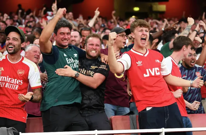 Framed Print : Arsenal Celebrate Premier League Victory Over Manchester City (2023-24) Framed Print : Arsenal Celebrate Premier League Victory Over Manchester City (2023-24)