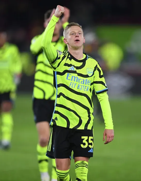 Framed Print : Arsenal Celebrate Victory: Brentford FC vs Arsenal FC, Premier League 2023-24 - Oleksandr Zinchenko's Goal Celebration Framed Print : Arsenal Celebrate Victory: Brentford FC vs Arsenal FC, Premier League 2023-24 - Oleksandr Zinchenko's Goal Celebration