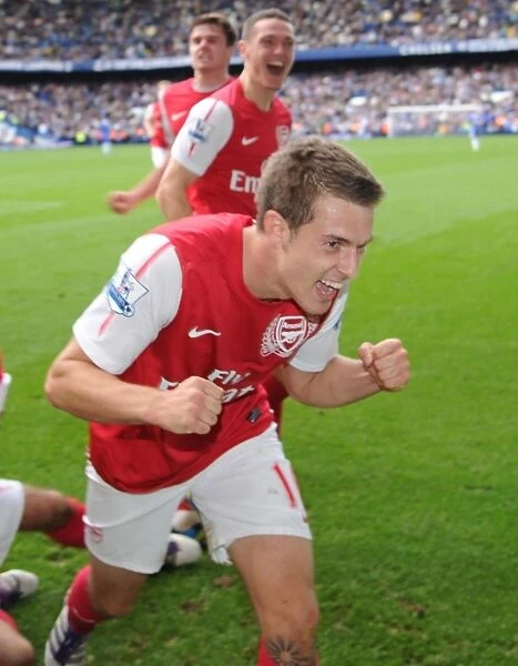 Arsenal Celebrate Victory Over Chelsea in Premier League Clash (2011-12)