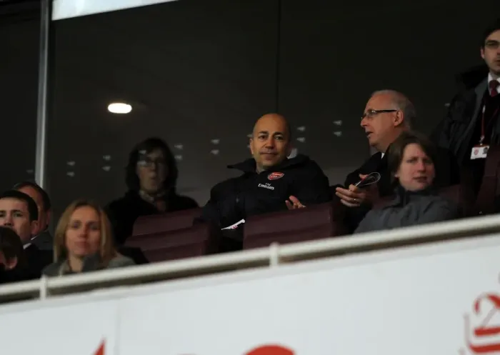 Framed Print : Arsenal CEO and Ladies Chairman Ivan Gazidis watches the match from the Directors Box Framed Print : Arsenal CEO and Ladies Chairman Ivan Gazidis watches the match from the Directors Box