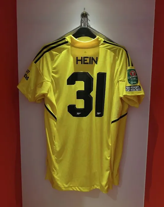 Framed Print : Arsenal Changing Room: Karl Hein's Shirt Ready for Arsenal vs Brighton & Hove Albion (Carabao Cup 2022-23) Framed Print : Arsenal Changing Room: Karl Hein's Shirt Ready for Arsenal vs Brighton & Hove Albion (Carabao Cup 2022-23)